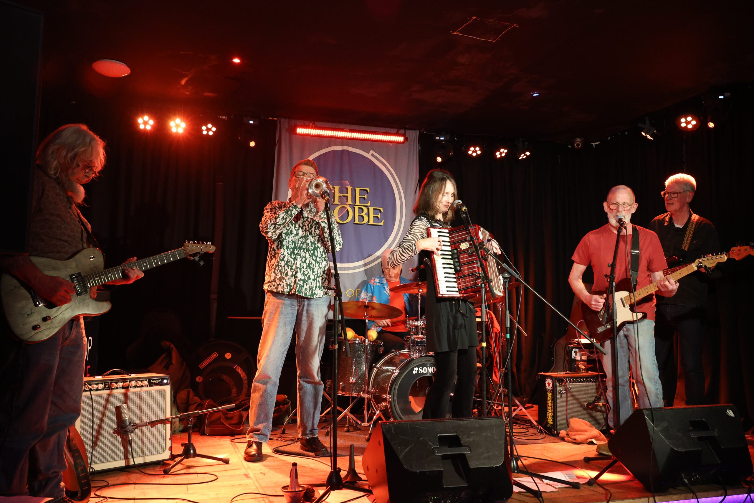 Some Pics of Our Gig at The Globe